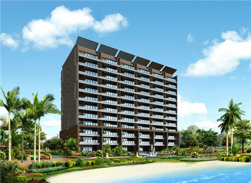 三亚湾海立方酒店海景房